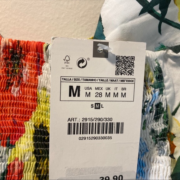 SOLD‼️Zara Versatile ruched top- NWT - Picture 6 of 7